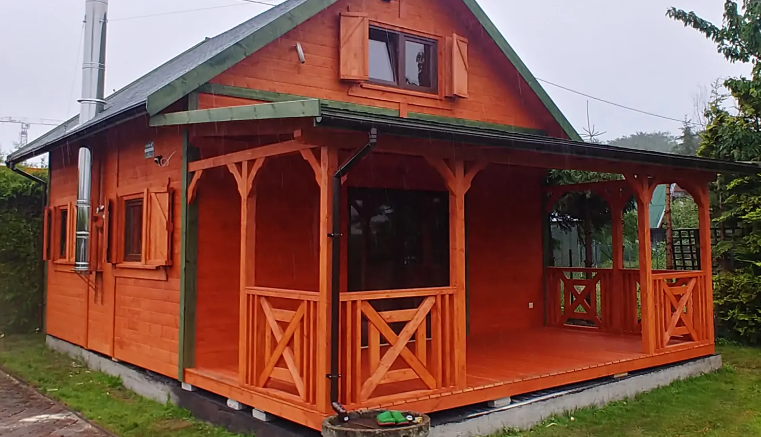 Алюминиевые двери со стеклом для дома